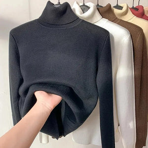 Comfy® Fleece Turtleneck Sweater