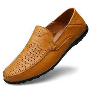 Comfy Family Amado™ - Men's Breathable Loafers Yellow / 37