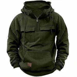 Comfy Family Archer - Tactical Zip Hoodie Army Green / S