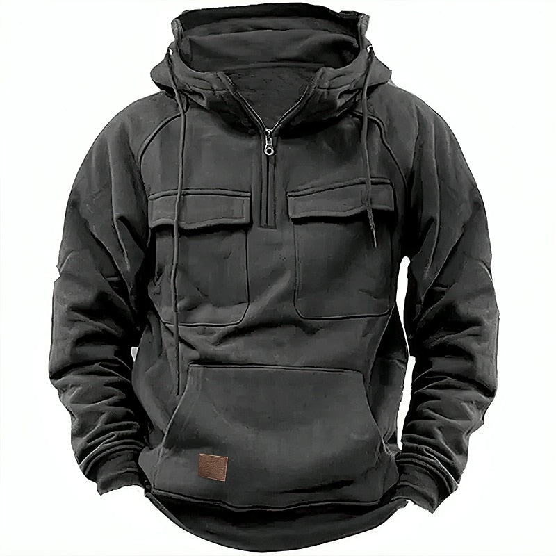 Archer Taktischer Zip Hoodie Comfy Family