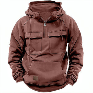 Comfy Family Archer - Tactical Zip Hoodie Red / S