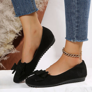 Comfy Family AuraFlats™ - Women's Comfort Flat Shoes Black / 35