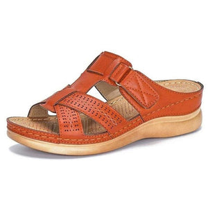 Comfy Family Azure™ - Orthopedic Support Sandals Light Brown / 35