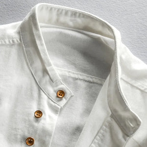 Comfy Family Barnard - Men's Linen Cotton Shirt