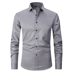 Comfy Family Bolton - Men's Classic Dress Shirt Grey / XS - 38