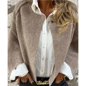 Comfy Family Brunelle - Soft Button-Up Cardigan