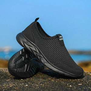 Comfy Family Bruno™ - Ultra-Breathable Active Sneakers Black / 36