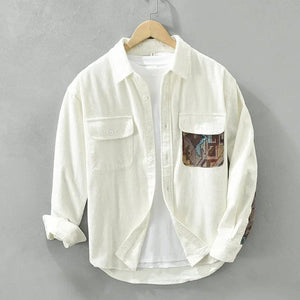 Comfy Family Burton - Corduroy Shirt Weiß / XS