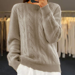 Comfy Family Carina - Knitted Sweater Khaki / S