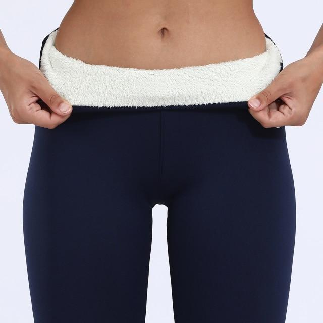 Navy blue fleece leggings hotsell