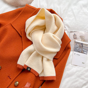 Comfy Family Comfy® Knitted Scarf Cream White