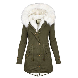 Comfy Family Comfy® Quilted Coat For Women Army Green / S