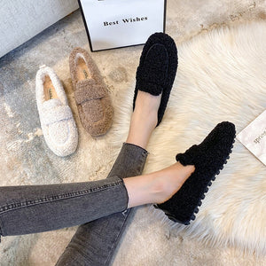 Comfy Family Comfy - Wool Fleece Loafers