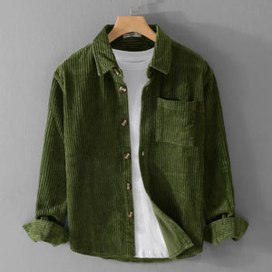 Comfy Family Corvin - Corduroy Overshirt Green / M