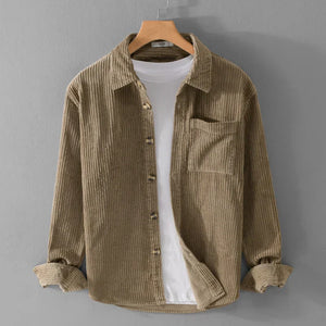 Comfy Family Corvin - Corduroy Overshirt Khaki / M