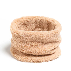 Comfy Family Cozy Plush Scarf Beige