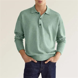 Comfy Family Ellington - Elegant Long Sleev Polo Green / S