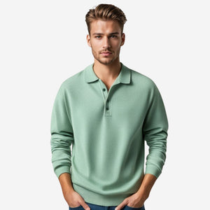 Comfy Family Ellington - Elegant Long Sleeve Polo