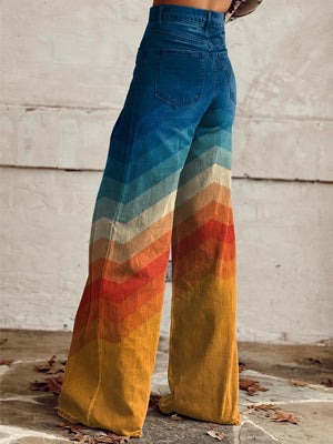 Comfy Family Evandra - The "Color Your Life" Flare Jeans