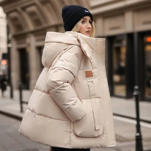 Comfy Family Freya - Elegant Puffer Jacket White / S