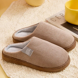 Comfy Family Gavi™ - Superior Lightweight Fleece Slippers Coffee / 36-37