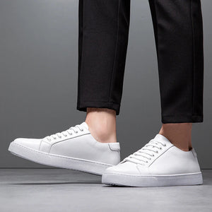 Comfy Family Grant - Men's Leather Sneakers