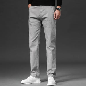 Comfy Family Harwich - Straight Fit Cotton Stretch Chino Grey / 28