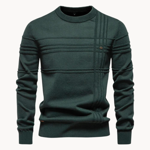 Comfy Family Henley - Modern Comfort Sweater Green / S