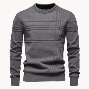 Comfy Family Henley - Modern Comfort Sweater Grey / S