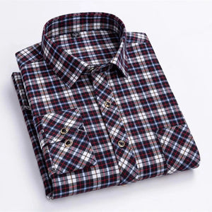 Comfy Family Ilkley - Plaid Shirt Black & Red Plaid / S