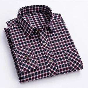 Comfy Family Ilkley - Plaid Shirt Black & White Plaid / S