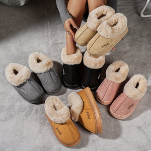 Comfy Family Luna - Fleece Suede Slippers