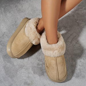 Comfy Family Luna - Fleece Suede Slippers