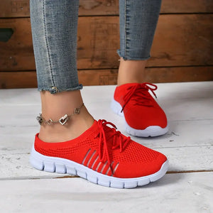 Comfy Family Manaus™ - Soft Step Slip-on Trainers Red / 35