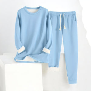 Comfy Family Mia | Termiskt fleece-set Ljusblå / XS