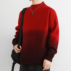 Comfy Family Ombré Knit Crewneck