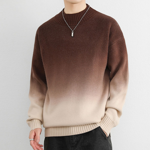 Comfy Family Ombré Knit Crewneck