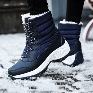 Comfy Family PolarTrek - Thermal Winter Boots Navy Blue / 35