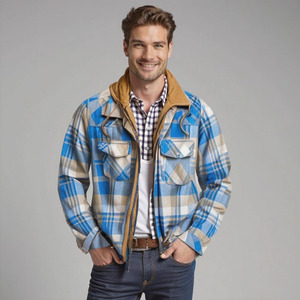 Comfy Family Ranger - Insulated Flannel Jacket for Men