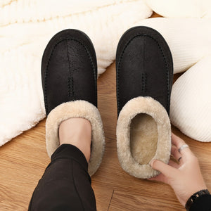 Comfy Family Raya™ - Cozy Plush Lined Slippers Black / 39-40