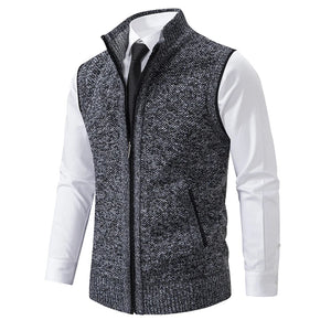 Comfy Family Reed - Premium Knit Vest Dark Grey / S