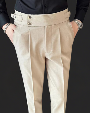 Comfy Family Regent - Elegant Adjustable Trousers Cream / 29