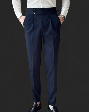 Comfy Family Regent - Elegant Adjustable Trousers Navy / 29