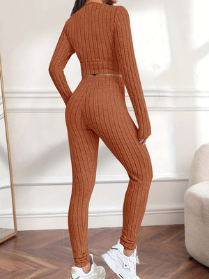 Comfy Family Ribbed Two-Piece Set