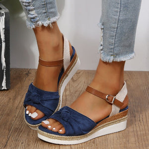 Comfy Family Sabbia™ - Espadrille Sandals Navy / 36