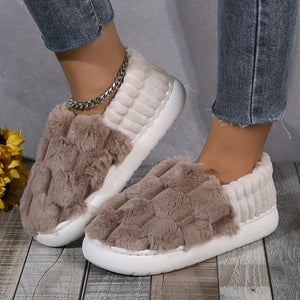 Comfy Family Salta 2.0 - Closed Plush Slippers Brown / UK 3.5-4