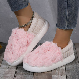 Comfy Family Salta 2.0 - Closed Plush Slippers Pink / UK 3.5-4