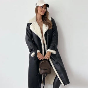 Comfy Family Savina - Fleece-Lined Trench Coat