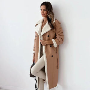 Comfy Family Savina - Fleece-Lined Trench Coat