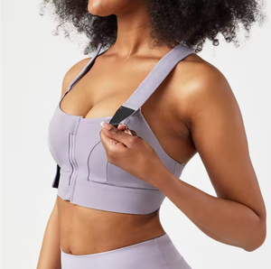 Comfy Family Savora - Adjustable Active Bra Purple / S